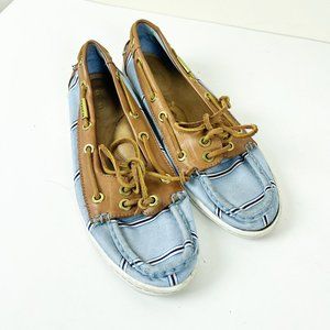 Coach Striped Loafers 6B